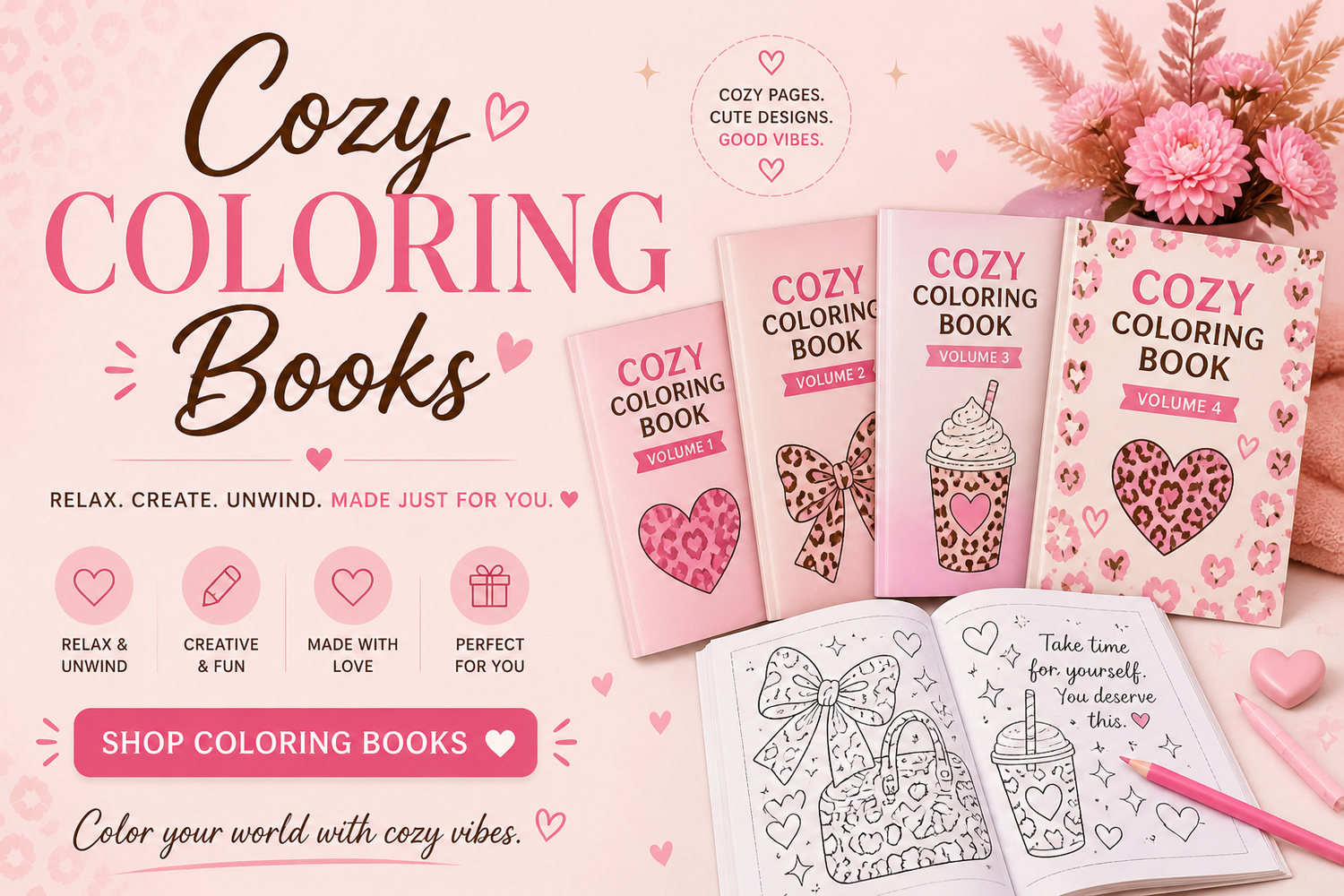 Trina’s Cozy Coloring Collection